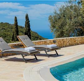 3 bedroom villa with pool & sea views, Makrades, sleeps 6